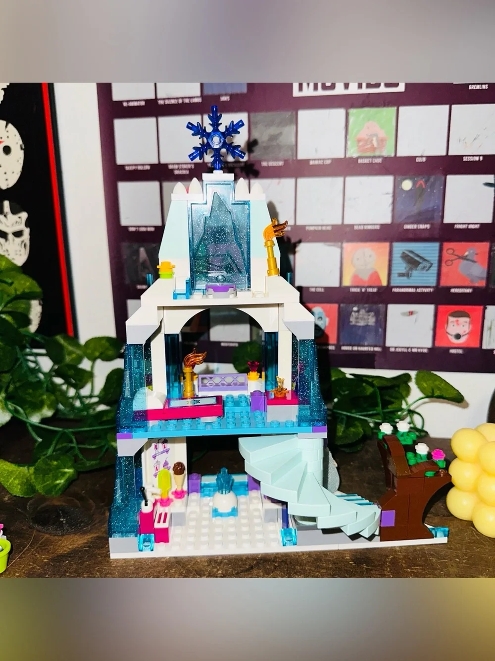 LEGO Disney Elsa’s Sparkling Ice Castle Building Set 41062